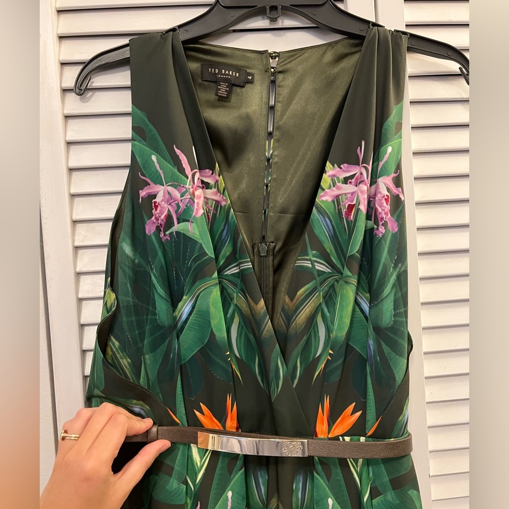 Ted Baker London Tropical Floral Gown - Ted Baker Size 4 (US Size 10)